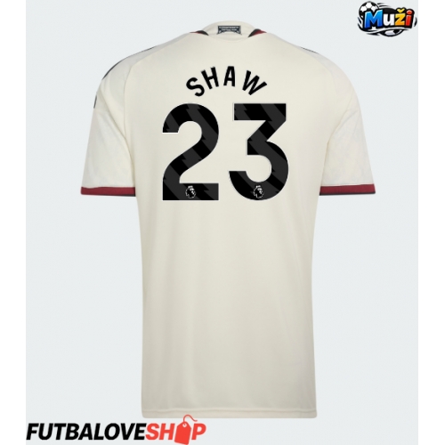 Dres Manchester United Luke Shaw #23 Tretina 2026-27 Krátky Rukáv